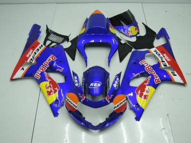 Carene Suzuki GSXR 1000 K1 00-02 - Blu Red Bull