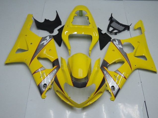Carene Suzuki GSXR 1000 K1 00-02 - Giallo & Grigio
