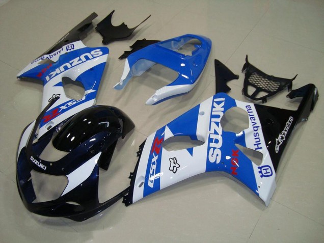 Carene Suzuki GSXR 1000 K1 00-02 - Nero Blu Bianco Carene Suzuki GSXR 1000 K1 00-02 - Nero Blu Bianco