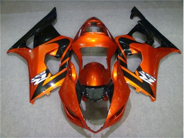 Carene Suzuki GSXR 1000 K3 03-04 - Arancia Nero