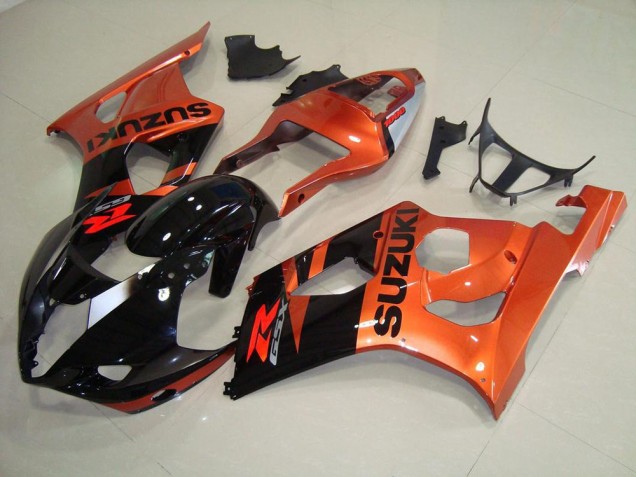 Carene Suzuki GSXR 1000 K3 03-04 - Arancia & Nero Carene Suzuki GSXR 1000 K3 03-04 - Arancia & Nero