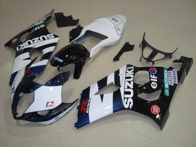 Carene Suzuki GSXR 1000 K3 03-04 - Bianco Nero Elf Carene Suzuki GSXR 1000 K3 03-04 - Bianco Nero Elf