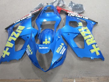 Carene Suzuki GSXR 1000 K3 03-04 - Blu Giallo Rizla