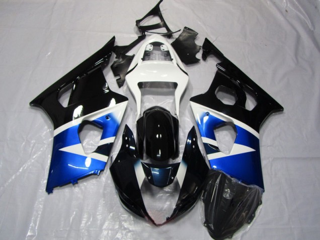 Carene Suzuki GSXR 1000 K3 03-04 - Blu Nero Bianco Carene Suzuki GSXR 1000 K3 03-04 - Blu Nero Bianco
