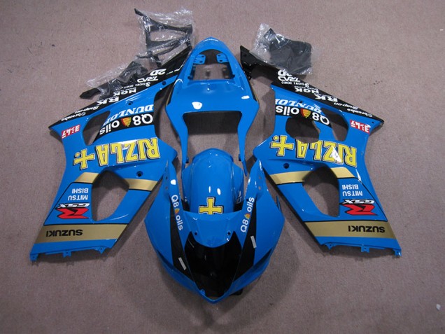 Carene Suzuki GSXR 1000 K3 03-04 - Blu Rizla Q8 Oils Carene Suzuki GSXR 1000 K3 03-04 - Blu Rizla Q8 Oils