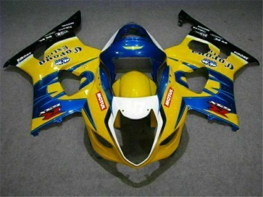 Carene Suzuki GSXR 1000 K3 03-04 - Giallo Blu