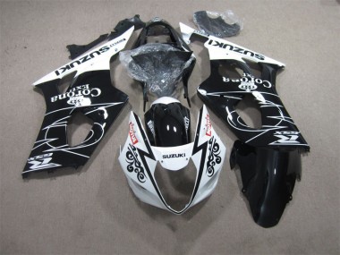 Carene Suzuki GSXR 1000 K3 03-04 - Nero Bianco Corona Extra Motul