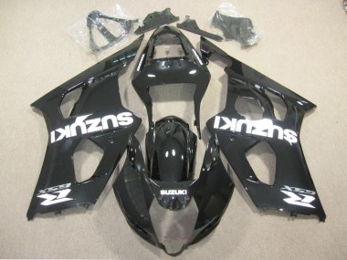 Carene Suzuki GSXR 1000 K3 03-04 - Nero Bianco Decal
