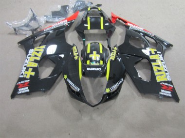 Carene Suzuki GSXR 1000 K3 03-04 - Nero Rizla