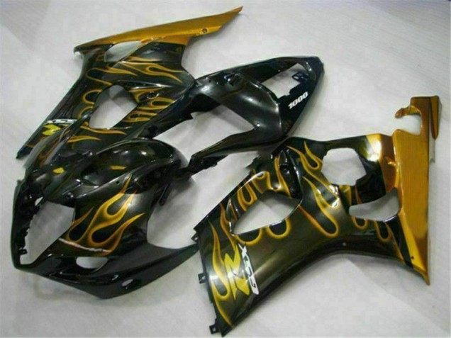 Carene Suzuki GSXR 1000 K3 03-04 - Oro Nero
