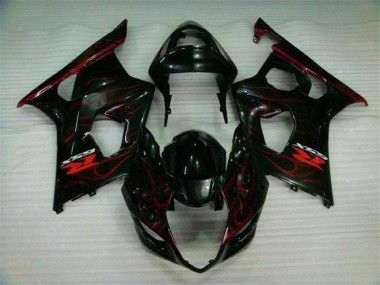 Carene Suzuki GSXR 1000 K3 03-04 - Rosso Fiamma