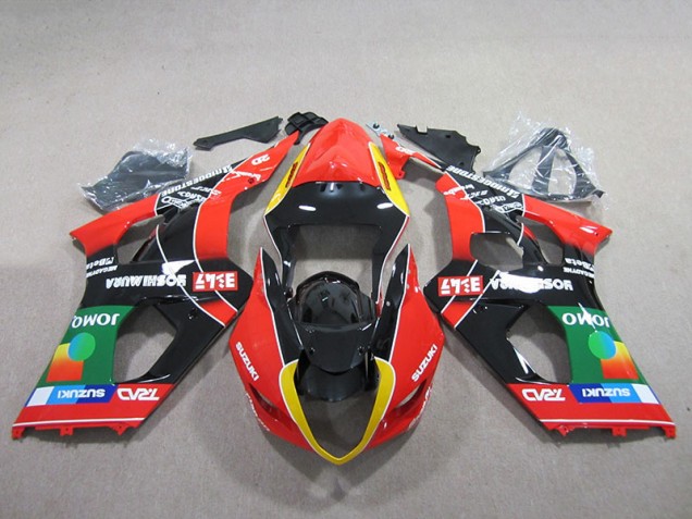 Carene Suzuki GSXR 1000 K3 03-04 - Rosso Verde Nero Carene Suzuki GSXR 1000 K3 03-04 - Rosso Verde Nero