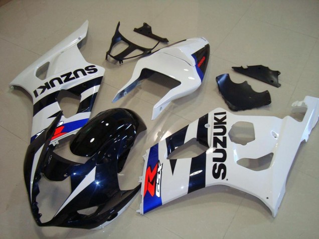 Carene Suzuki GSXR 1000 K3 03-04 - Scuro Blu Bianco