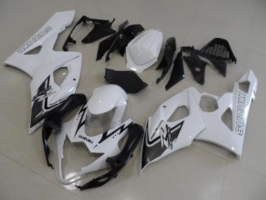 Carene Suzuki GSXR 1000 K5 05-06 - Bianco & Nero