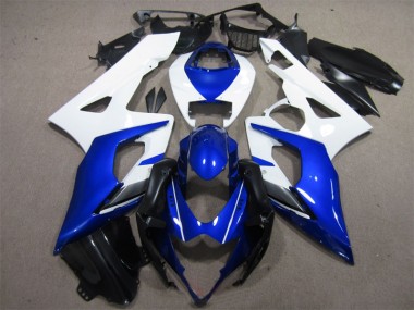 Carene Suzuki GSXR 1000 K5 05-06 - Blu Bianco
