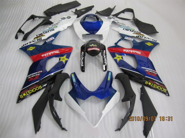 Carene Suzuki GSXR 1000 K5 05-06 - Blu Nero Rockstar Carene Suzuki GSXR 1000 K5 05-06 - Blu Nero Rockstar