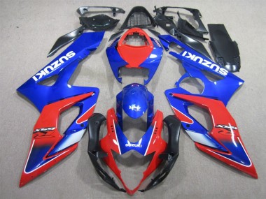 Carene Suzuki GSXR 1000 K5 05-06 - Blu Rosso