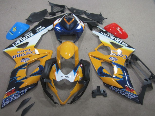 Carene Suzuki GSXR 1000 K5 05-06 - Giallo Blu Corona Extra Carene Suzuki GSXR 1000 K5 05-06 - Giallo Blu Corona Extra