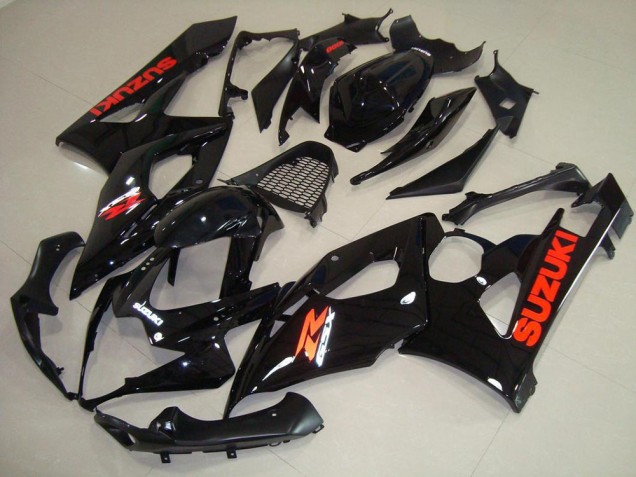 Carene Suzuki GSXR 1000 K5 05-06 - Lucido Nero Rosso Adesivo Carene Suzuki GSXR 1000 K5 05-06 - Lucido Nero Rosso Adesivo