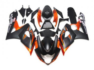Carene Suzuki GSXR 1000 K5 05-06 - Nero Arancia
