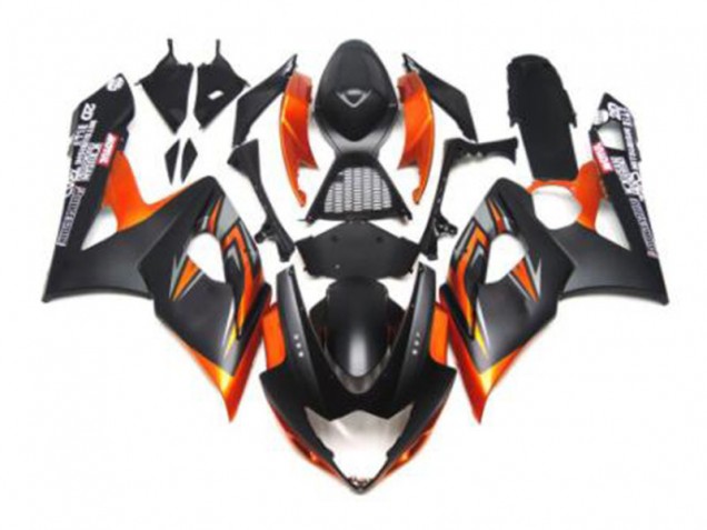 Carene Suzuki GSXR 1000 K5 05-06 - Nero Arancia Carene Suzuki GSXR 1000 K5 05-06 - Nero Arancia