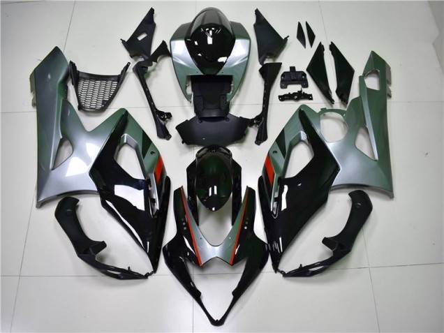 Carene Suzuki GSXR 1000 K5 05-06 - Nero Argento Carene Suzuki GSXR 1000 K5 05-06 - Nero Argento