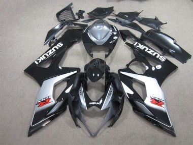 Carene Suzuki GSXR 1000 K5 05-06 - Nero Bianco Decal