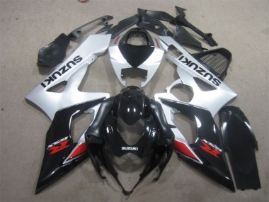 Carene Suzuki GSXR 1000 K5 05-06 - Nero Bianco