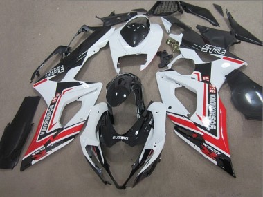 Carene Suzuki GSXR 1000 K5 05-06 - Nero Bianco Rosso