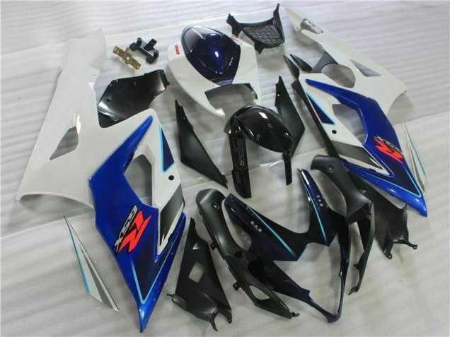 Carene Suzuki GSXR 1000 K5 05-06 - Nero Blu Bianco Carene Suzuki GSXR 1000 K5 05-06 - Nero Blu Bianco