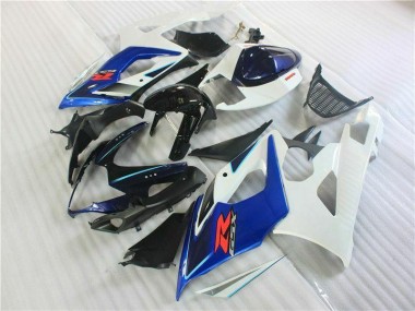 Carene Suzuki GSXR 1000 K5 05-06 - Nero Blu Bianco