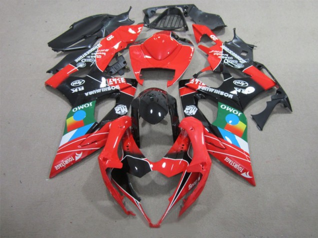 Carene Suzuki GSXR 1000 K5 05-06 - Nero Rosso Verde Carene Suzuki GSXR 1000 K5 05-06 - Nero Rosso Verde