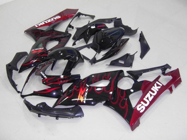 Carene Suzuki GSXR 1000 K5 05-06 - Rosso Fiamma Carene Suzuki GSXR 1000 K5 05-06 - Rosso Fiamma