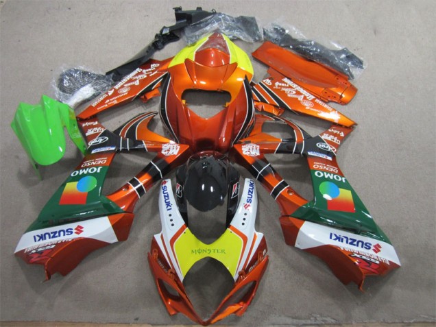 Carene Suzuki GSXR 1000 K7 07-08 - Arancia Giallo Monster Carene Suzuki GSXR 1000 K7 07-08 - Arancia Giallo Monster