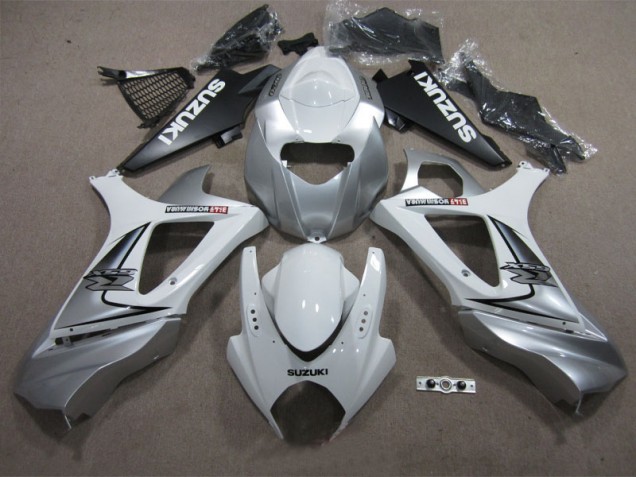 Carene Suzuki GSXR 1000 K7 07-08 - Bianco Argento Carene Suzuki GSXR 1000 K7 07-08 - Bianco Argento