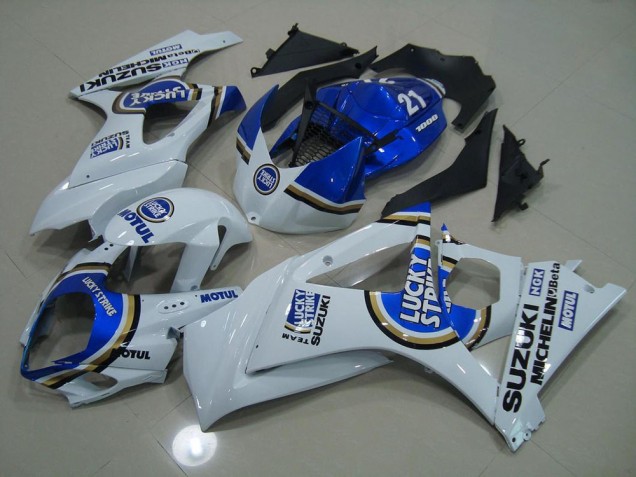 Carene Suzuki GSXR 1000 K7 07-08 - Blu Lucky Strike
