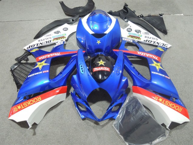 Carene Suzuki GSXR 1000 K7 07-08 - Blu Rockstar Carene Suzuki GSXR 1000 K7 07-08 - Blu Rockstar
