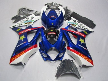 Carene Suzuki GSXR 1000 K7 07-08 - Blu Rosso Rockstar