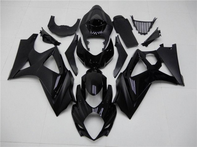 Carene Suzuki GSXR 1000 K7 07-08 - Lucido Nero Opaco Carene Suzuki GSXR 1000 K7 07-08 - Lucido Nero Opaco