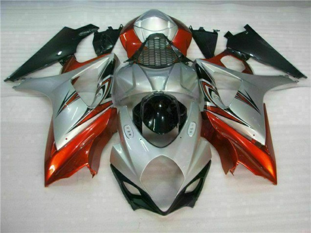 Carene Suzuki GSXR 1000 K7 07-08 - Marrone Argento Carene Suzuki GSXR 1000 K7 07-08 - Marrone Argento