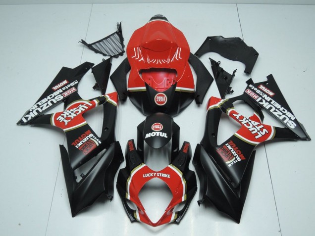 Carene Suzuki GSXR 1000 K7 07-08 - Matte Lucky Strike Carene Suzuki GSXR 1000 K7 07-08 - Matte Lucky Strike