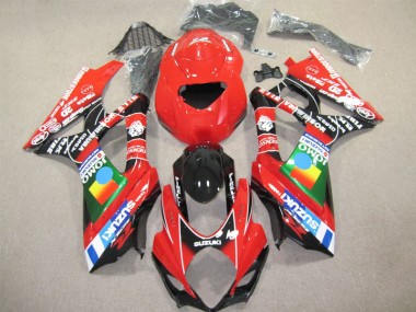 Carene Suzuki GSXR 1000 K7 07-08 - Rosso Nero