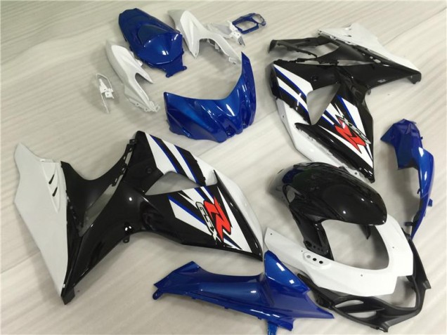 Carene Suzuki GSXR 1000 K9 09-16 - Bianco Blu Nero Carene Suzuki GSXR 1000 K9 09-16 - Bianco Blu Nero