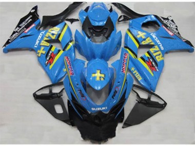 Carene Suzuki GSXR 1000 K9 09-16 - Blu Rizla Hopper