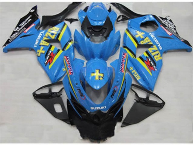 Carene Suzuki GSXR 1000 K9 09-16 - Blu Rizla Hopper Carene Suzuki GSXR 1000 K9 09-16 - Blu Rizla Hopper