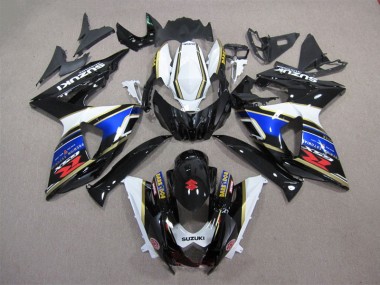 Carene Suzuki GSXR 1000 K9 09-16 - Nero Blu Bianco Dark Dog