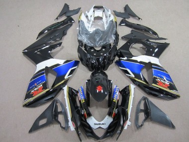 Carene Suzuki GSXR 1000 K9 09-16 - Nero Dark Dog