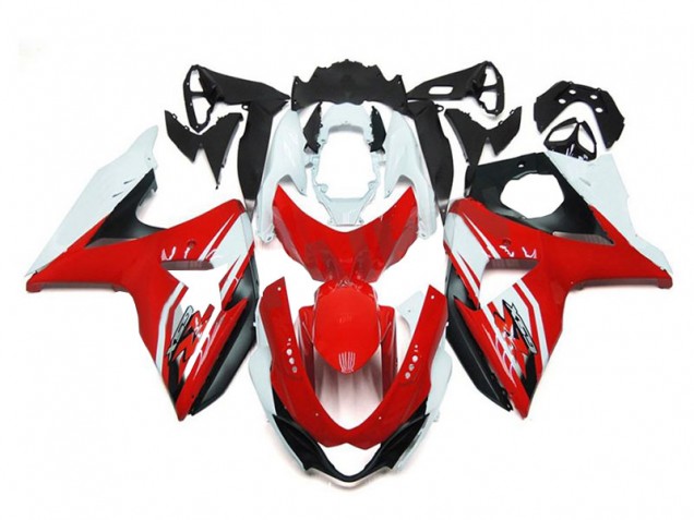 Carene Suzuki GSXR 1000 K9 09-16 - Rosso Bianco Nero Carene Suzuki GSXR 1000 K9 09-16 - Rosso Bianco Nero