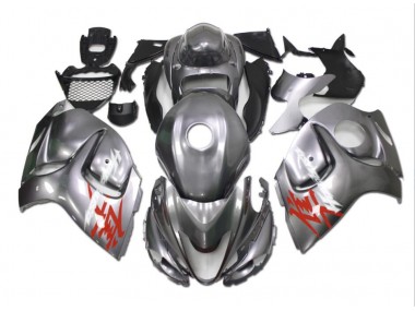 Carene Suzuki GSXR 1300 Hayabusa 08-19 - Argento