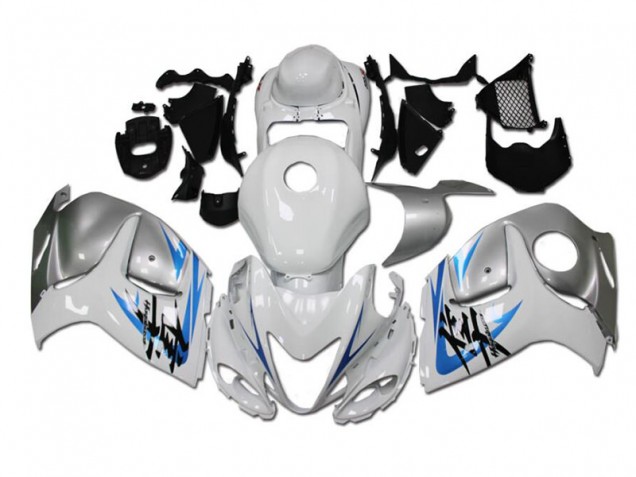 Carene Suzuki GSXR 1300 Hayabusa 08-19 - Bianco Blu Carene Suzuki GSXR 1300 Hayabusa 08-19 - Bianco Blu